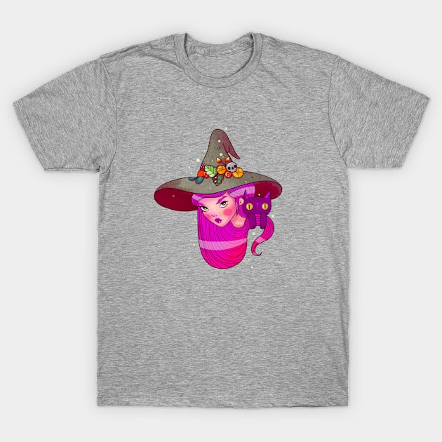 hello trick or treat T-Shirt by Little Miss Arkham